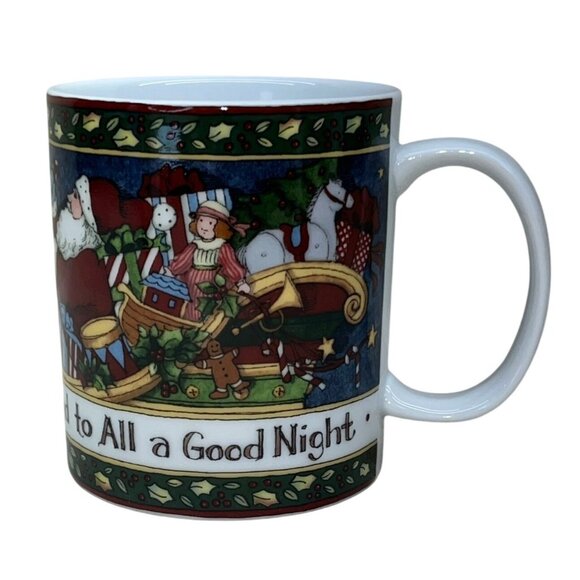 4 Portmeirion Studio Christmas Susan Winget A Christmas Story Mugs - Picture 8 of 12